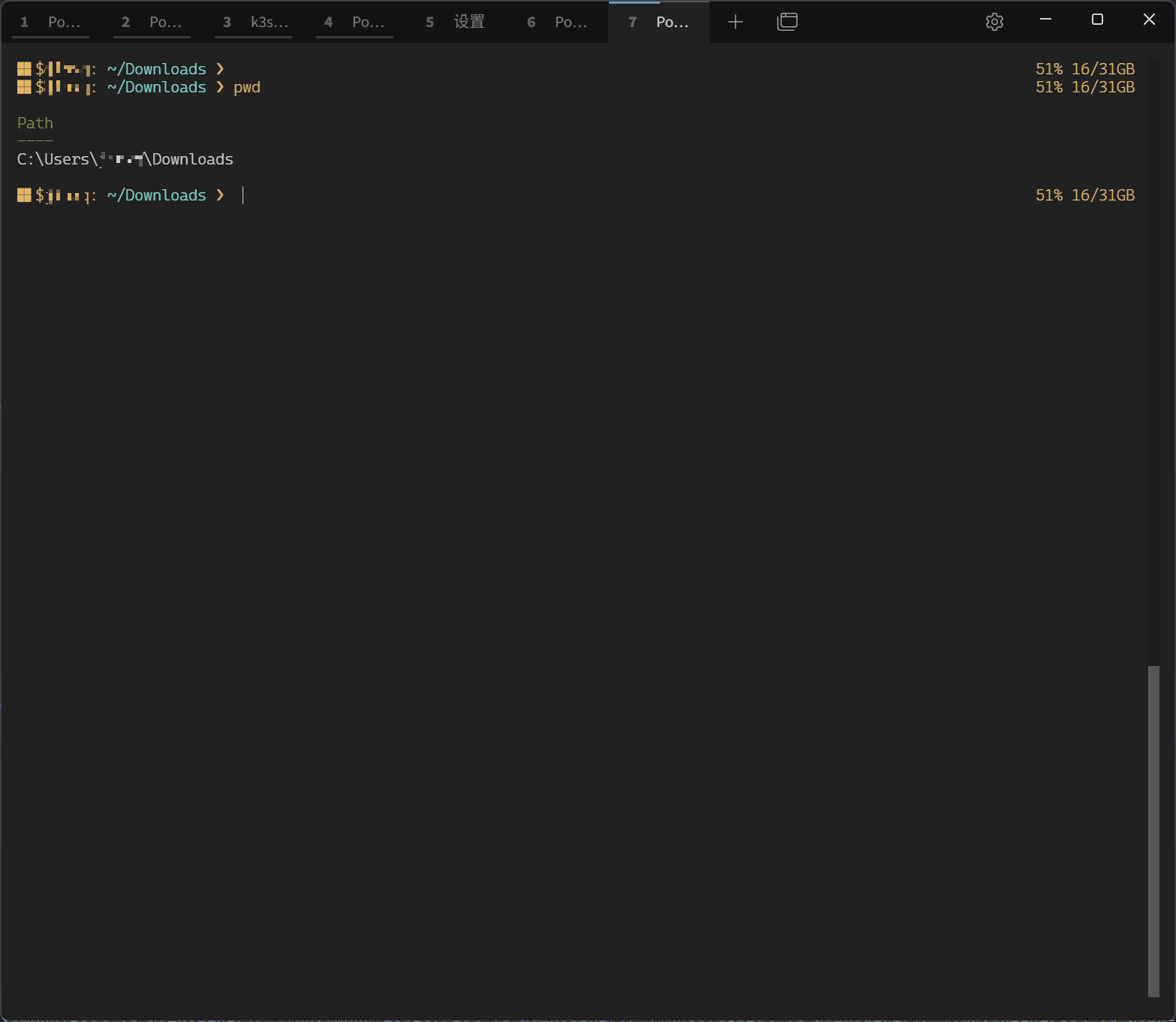 Windows oh-my-posh 配置